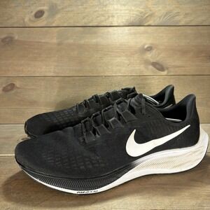 nike air zoom pegasus 37 mens size 13 shoes black athletic running sneakers